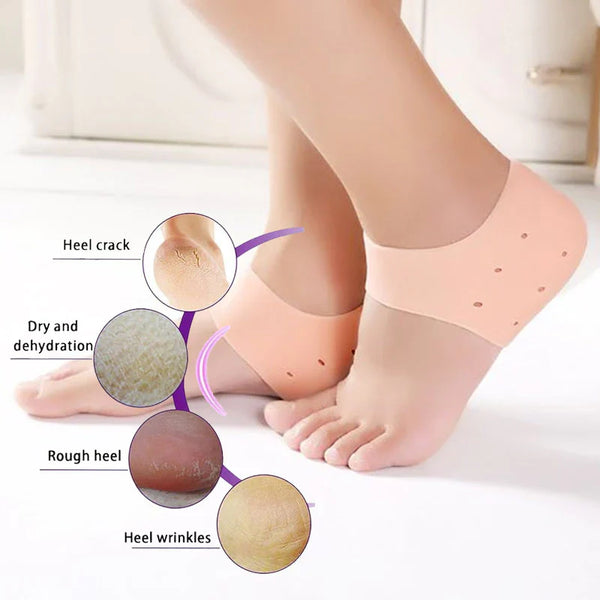 Heel Anti-Cracking Socks Pair